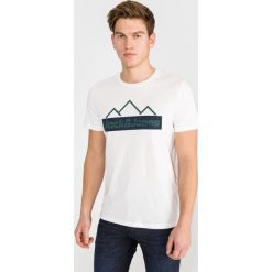 Jack & Jones Midmount Koszulka Biały. Białe podkoszulki męskie Jack & Jones, xxl, bez wzorów, z bawełny, bez kołnierzyka, z krótkim rękawem, krótkie. Za 56,95 zł.