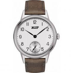 PROMOCJA ZEGAREK TISSOT Heritage Petite Seconde T119.405.16.037.01. Zegarki męskie TISSOT. W wyprzedaży za 3828,01 zł.
