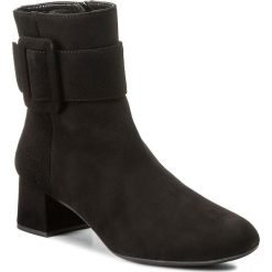 Botki UNISA - Kayak Ks Black Ksde G. Czarne botki damskie skórzane Unisa. W wyprzedaży za 369,00 zł.