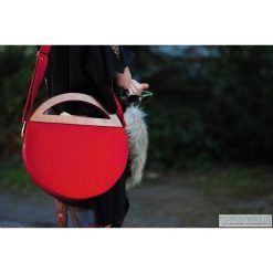 Torebki klasyczne damskie: Round Red Glamour