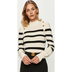 Pinko - Sweter. Czarne swetry damskie Pinko, s, bez wzorów, z wełny, z długim rękawem, długie, bez kaptura. Za 859,90 zł.