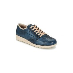 Buty Pitillos GRAMEL. Niebieskie trampki i tenisówki damskie marki Pitillos, bez wzorów, bez zapięcia. Za 351,20 zł.
