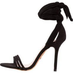 Rzymianki damskie: Topshop RAMONA ANKLE TIE 2 Sandały na obcasie black