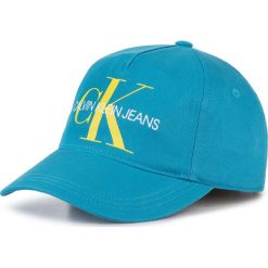 Czapka z daszkiem CALVIN KLEIN JEANS - J Printed Mono Baseball Cap IU0IU00034 Vivid Blue. Niebieskie czapki męskie Calvin Klein Jeans, bez wzorów, z bawełny. W wyprzedaży za 99,00 zł.