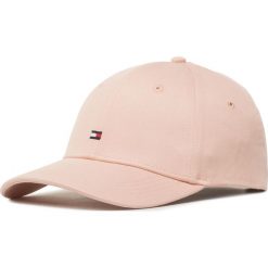 Czapka z daszkiem TOMMY HILFIGER - Bb Cap AW0AW08479 TM0. Różowe czapki damskie TOMMY HILFIGER, bez wzorów, z bawełny. Za 139,00 zł.