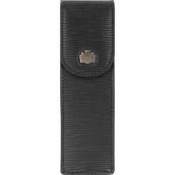 Etui na długopisy 03-2-169-1. Czarne portfele damskie marki Wittchen, bez wzorów. Za 189,00 zł.