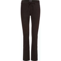 Marie Lund - Spodnie damskie, czarny. Czarne spodnie damskie marki Marie Lund, s, ze skóry. Za 179,95 zł.