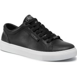 Sneakersy GUESS - Larry FM8LAR LEA12 BLACK. Czarne sneakersy męskie Guess, bez zapięcia. Za 529,00 zł.