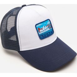 Czapka z daszkiem typu trucker - Niebieski. Niebieskie czapki męskie House, bez wzorów. Za 39,99 zł.