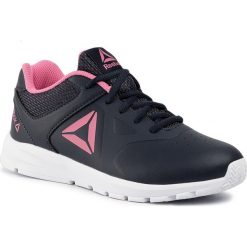 Buty Reebok - Rush Runner Syn DV8698 Navy/Pink/Silver. Niebieskie buty sportowe damskie Reebok, bez wzorów, ze skóry ekologicznej, sportowe, do biegania. W wyprzedaży za 119,00 zł.