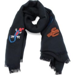Szaliki damskie: Szal TOMMY HILFIGER – Patches Scarf AW0AW05615 413