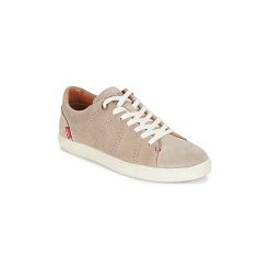 Buty Levis VERNON. Brązowe trampki męskie marki Levi's®, bez wzorów, bez zapięcia. Za 319,20 zł.