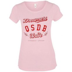 Q/S Designed By Ladies T-41.802.32.4760 Light Pink Umieszczony Drukuj (Rozmiar Xl). Różowe koszulki damskie Q/S designed by, s, bez wzorów, z materiału, bez kołnierzyka. W wyprzedaży za 45,00 zł.