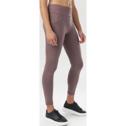 Brązowe Legginsy Vylnessa. Pomarańczowe legginsy damskie Born2be, s, bez wzorów. Za 69,99 zł.