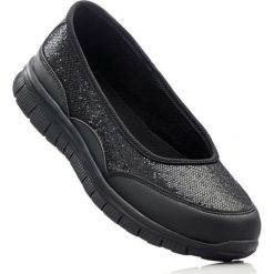 Baleriny bonprix czarny. Czarne baleriny damskie bonprix. Za 37,99 zł.