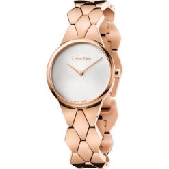 PROMOCJA ZEGAREK CALVIN KLEIN CK LADY SNAKE ROSE GOLD PVD K6E23646. Czerwone zegarki damskie Calvin Klein, ze stali. W wyprzedaży za 929,00 zł.