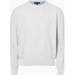 Andrew James - Sweter męski, szary. Szare swetry klasyczne męskie Andrew James, m, z bawełny, z okrągłym kołnierzem. Za 129,95 zł.