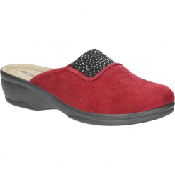 Kapcie Inblu BJ000080. Czerwone kapcie damskie marki Inblu. Za 59,99 zł.