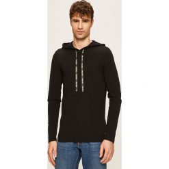 Polo Ralph Lauren - Bluza. Czarne bluzy męskie Polo Ralph Lauren, s, bez wzorów, z elastanu, z kapturem, bez rękawów, z kapturem. Za 259,90 zł.
