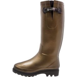 Buty zimowe damskie: Aigle AIGLENTINE Kalosze goldbronze/noir