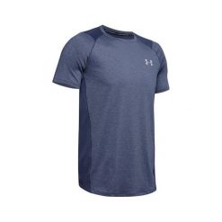 Under Armour MK1 EU SMU SS-BLU, MK1 EU SMU SS-BLU | 1323415–497 | XXL. Niebieskie koszulki męskie Under Armour, xxl, bez wzorów, bez kołnierzyka, bez rękawów. Za 216,98 zł.
