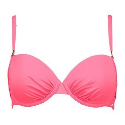 Stroje dwuczęściowe damskie: Biustonosz bikini w kolorze fuksji