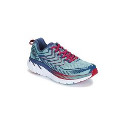 Buty do biegania Hoka one one CLIFTON 4. Niebieskie buty sportowe damskie marki Hoka One One, bez wzorów, do biegania. Za 455,20 zł.