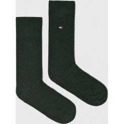 Tommy Hilfiger - Skarpetki. Czarne skarpetki damskie marki TOMMY HILFIGER, z elastanu. Za 54,90 zł.