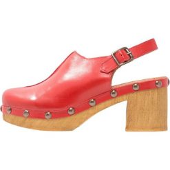 Buty damskie: Ten Points FRIDA Czółenka na platformie red