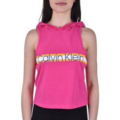 Calvin Klein Bezrękawnik Hodie QS6235E-TZX Thrill Ladies z kapturem (rozmiar XS). Bluzy damskie Calvin Klein, xs, bez wzorów, bez rękawów, z kapturem. W wyprzedaży za 117,00 zł.