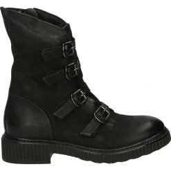 Botki - 132209 NERO. Brązowe botki damskie skórzane marki Venezia. Za 599,00 zł.