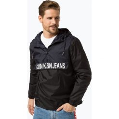 Calvin Klein Jeans - Kurtka męska, czarny. Czarne kurtki męskie Calvin Klein Jeans, xl, z nadrukiem, z jeansu, bez kaptura. Za 649,95 zł.