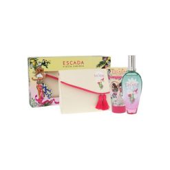 Kosmetyczki damskie: Escada Fiesta Carioca Zestaw dla kobiet EDT 100 ml + Balsam do ciała 150 ml + Kosmetyczka