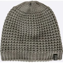 Jack Wolfskin - Czapka Milton. Szare czapki zimowe męskie Jack Wolfskin, z dzianiny. W wyprzedaży za 79,90 zł.