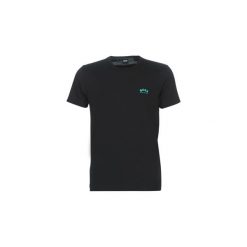 T-shirty z krótkim rękawem BOSS Athleisure TEE CURVED. Czarne t-shirty męskie BOSS Athleisure, s, bez wzorów, bez kołnierzyka, krótkie. Za 219,00 zł.