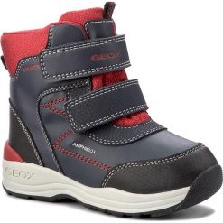 Buty zimowe chłopięce: Śniegowce GEOX – B N.Gulp B.B Abx A B741GA 054FU C0735 Navy/Red