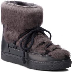 Buty INUIKII - Sneaker Rabbit 70203-9-W Grey. Szare kozaki damskie Inuikii, na zimę, ze skóry, bez obcasa, bez zapięcia. W wyprzedaży za 1059,00 zł.