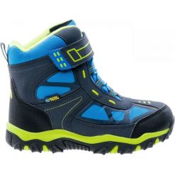 Buciki niemowlęce: ELBRUS Buty Dziecięce Lariti Mid WP Jr Navy/Blue/Lime r. 32 (4230)