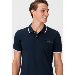 Jack & Jones Polo Koszulka Niebieski. Niebieskie podkoszulki męskie Jack & Jones, xxl, bez wzorów, z bawełny, polo, bez rękawów. Za 88,95 zł.