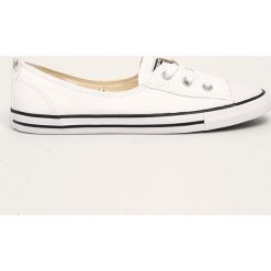Converse - Tenisówki Chuck T All Star Ballet Lace. Białe trampki i tenisówki damskie Converse, bez wzorów, z materiału, na sznurówki. W wyprzedaży za 199,90 zł.