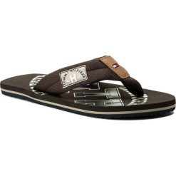 Klapki męskie: Japonki TOMMY HILFIGER – Essential Th Beach Sandal FM0FM01369 Coffee Bean 212