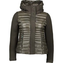 Kurtka przejściowa w kolorze khaki. Brązowe kurtki damskie Winter Selection, bez wzorów, bez kaptura. W wyprzedaży za 238,95 zł.