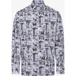 Eterna Comfort Fit - Koszula męska łatwa w prasowaniu, niebieski. Niebieskie koszule męskie Eterna Comfort Fit, m, bez wzorów, z bawełny, bez kołnierzyka, bez rękawów. Za 299,95 zł.