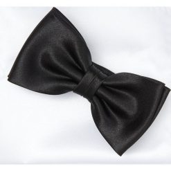 Mucha elegant czarny classic 202. Czarne muszki męskie Recman, bez wzorów. Za 49,00 zł.