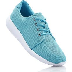 Sneakersy bonprix turkusowy. Niebieskie buty sportowe damskie bonprix, bez wzorów, sportowe. Za 37,99 zł.