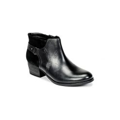 Botki Clarks MAYPEARL LILAC. Czarne botki damskie na zamek Clarks. Za 375,20 zł.