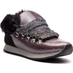 Sneakersy MENBUR - 09825 Pewter 0092. Fioletowe półbuty damskie Menbur, na co dzień, bez wzorów, ze skóry ekologicznej, bez obcasa, na płaskiej podeszwie, bez zapięcia. W wyprzedaży za 189,00 zł.