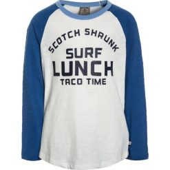 Scotch Shrunk LONG SLEEVE COLOURBLOCK RAGLAN WITH ARTWORKS Bluzka z długim rękawem blue. Niebieskie t-shirty chłopięce z długim rękawem marki Scotch Shrunk, z bawełny. Za 169,00 zł.