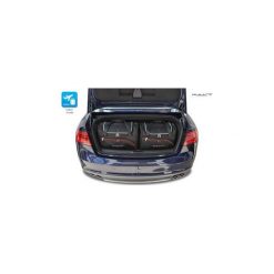 AUDI A5 CABRIO, 2007- TORBY DO BAGAŻNIKA 5 SZT KJUST - 7004119. Szare torby podróżne KJUST, bez wzorów, z kauczuku, klasyczne. Za 879,00 zł.