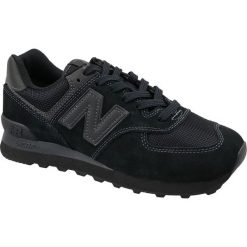 New Balance New Balance ML574ETE 45 Czarne. Czarne buty sportowe męskie New Balance, ze skóry, bez zapięcia. W wyprzedaży za 299,99 zł.